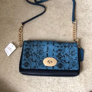 Coach leather crosstown crossbody